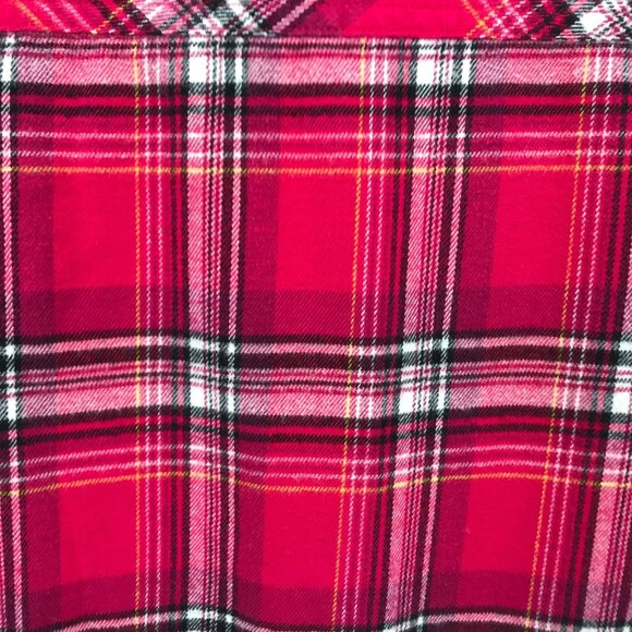 Carhartt Womens Red Multi Plaid Flannel Long Sleeve Button Front Top Size S - Picture 4 of 8